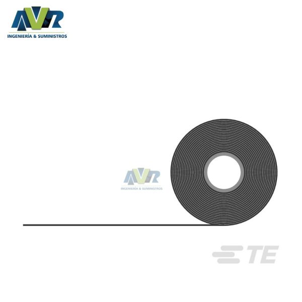 CINTA APLICABLE EN FRÍO PARA PROTEGER CABLES DESNUDOS Y BARRAJES EN 15 KV CONTRA CONTACTOS ACCIDENTALES, REF: MVFT-G-2-12(B4), MARCA: TE - Imagen 2