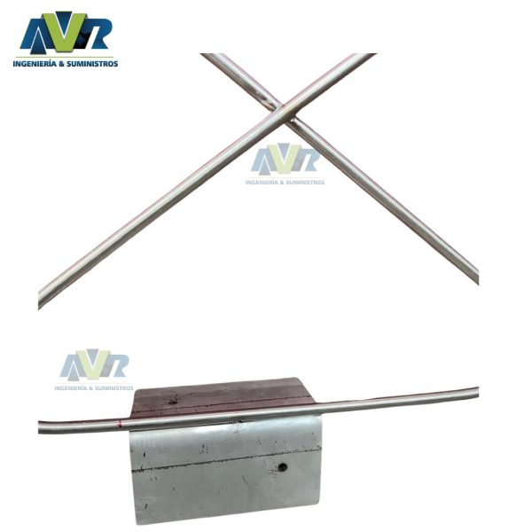 DISUADOR DE AVES TIPO RAPTOR GUARD - ACERO INOXIDABLE - PARA MONTAJE EN CRUCETA - Imagen 3