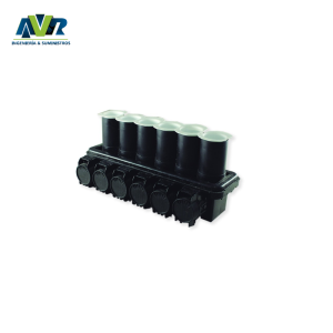 BARRAJE DE DISTRIBUCION SUMERGIBLE 6 PUERTOS 14-350KCM: REF: GPRT-350-6P, MARCA: TE.