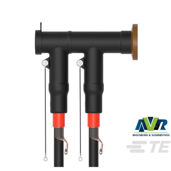 CONECTOR TIPO T EN PARALELO 24 KV BUJE TIPO C NORMA IEC - 800 A RSTI-CC5855 350 - 500 KCMIL, REF: RSTI-CC-5855, MARCA: TE