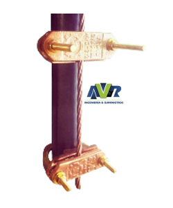 GRAPA EN COBRE GAR26 4"4-2/0AWG