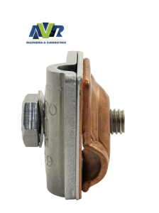CONECTOR UNIVERSAL BIMETÁLICO DE ALUMINIO COBRE 8mm