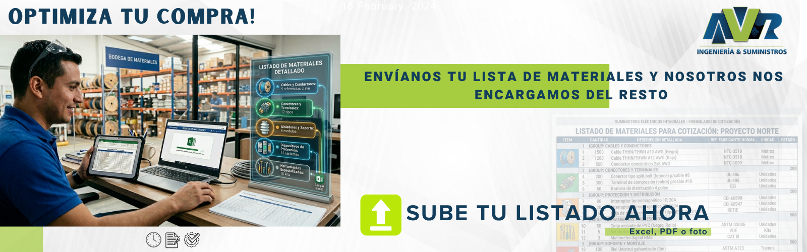 Envianos tu listado de materiales (1)